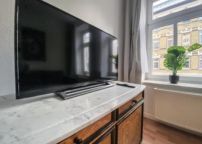 Apartamento Stilvolle 2 Mit Kueche, Tv, Waschmaschine Leipzig
