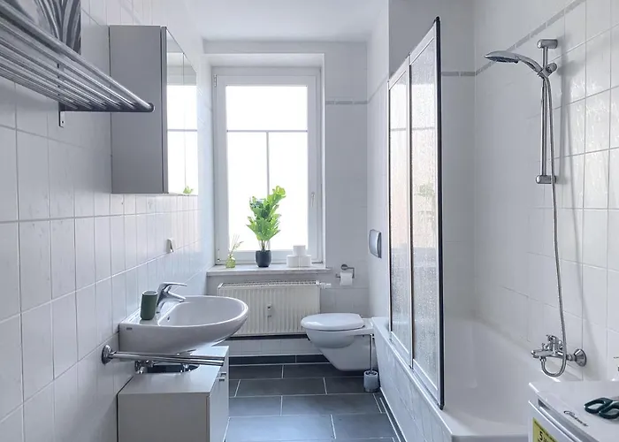 Stilvolle 2 Mit Kueche, Tv, Waschmaschine Apartamento *